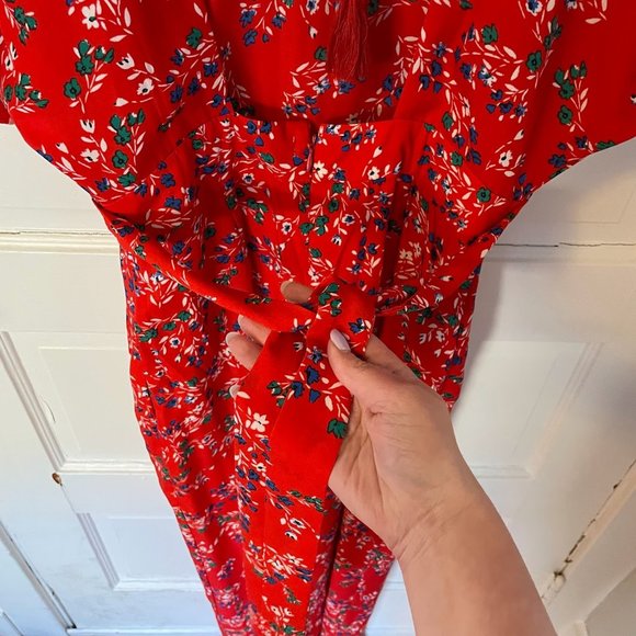 Floral Jumpsuit Size XXS Boutique - Picture 2 of 8